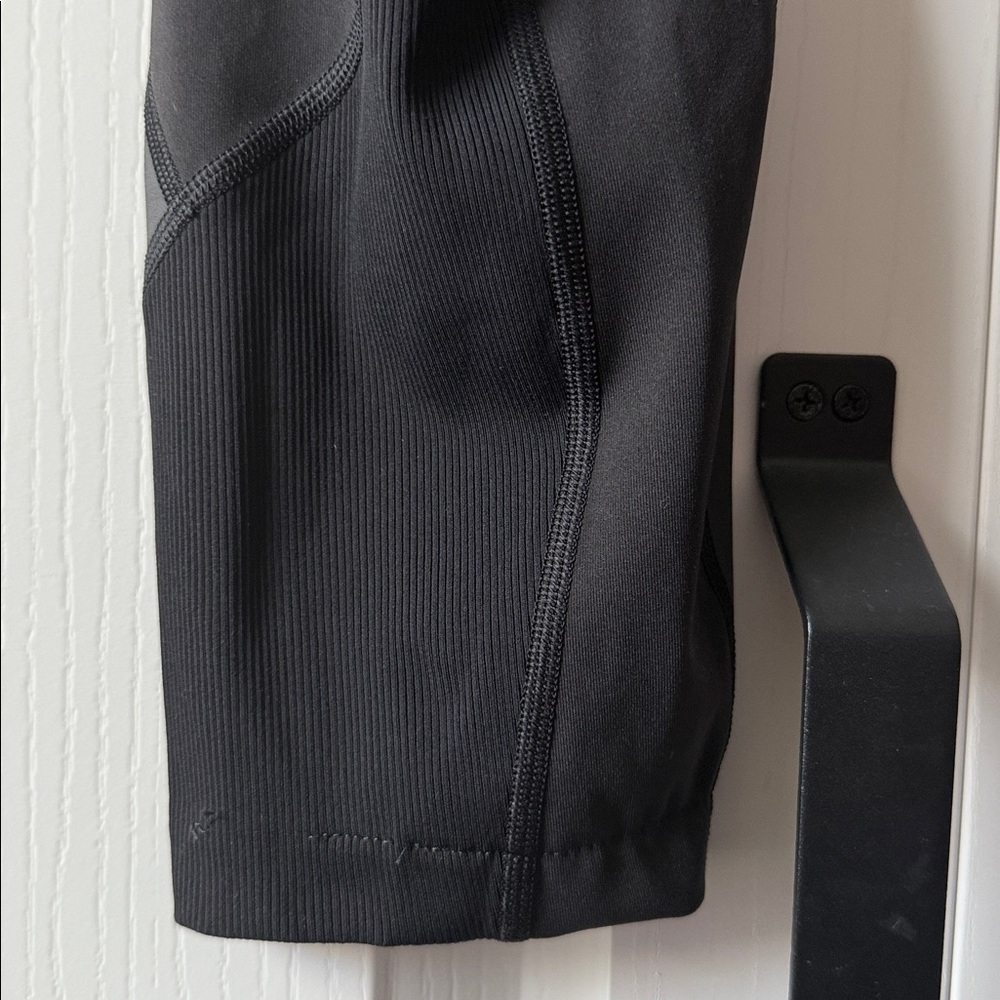 Lululemon Wunder Under High-Rise Tight *Shine size 12 black workout gym RARE - Picture 6 of 9